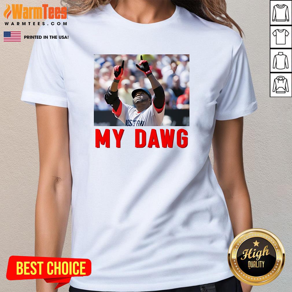 Official Grimace David Ortiz My Dawg T-Shirt - Image 2
