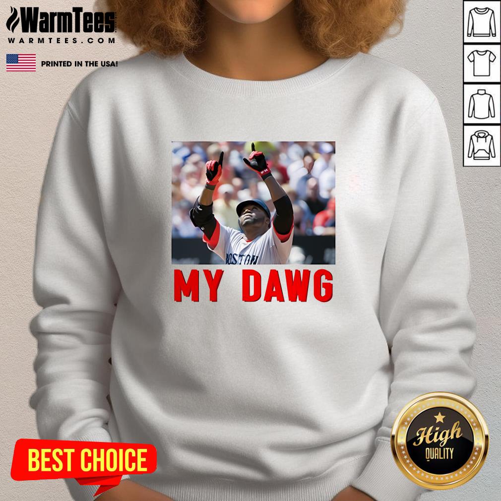 Official Grimace David Ortiz My Dawg T-Shirt - Image 4