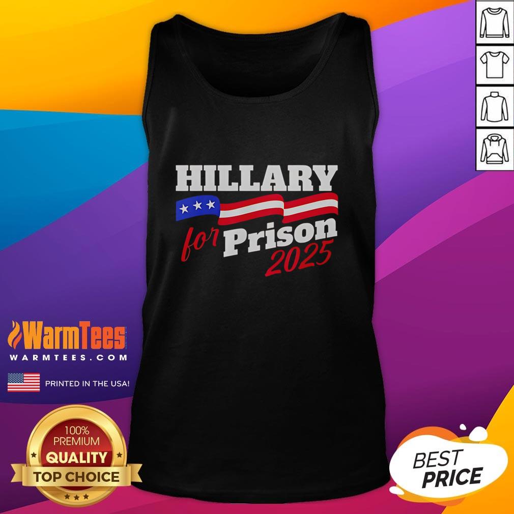 Official Hillary For Prison 2025 Maga T-Shirt - Image 4