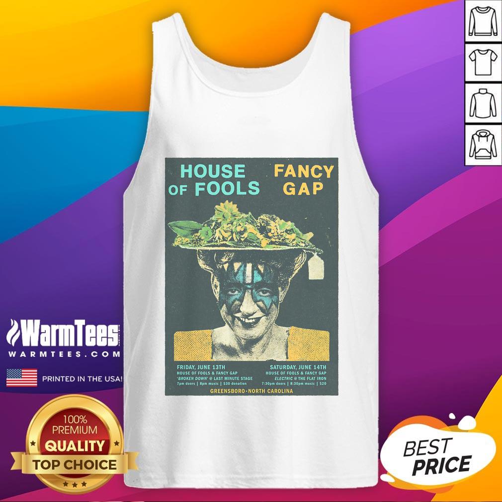 Official House Of Fools & Fancy Gap Greensboro NC 2025 T-Shirt - Image 4