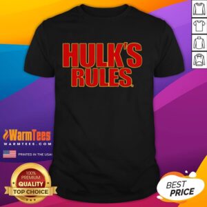 Official Hulk's Rules Hulk Hogan T-Shirt