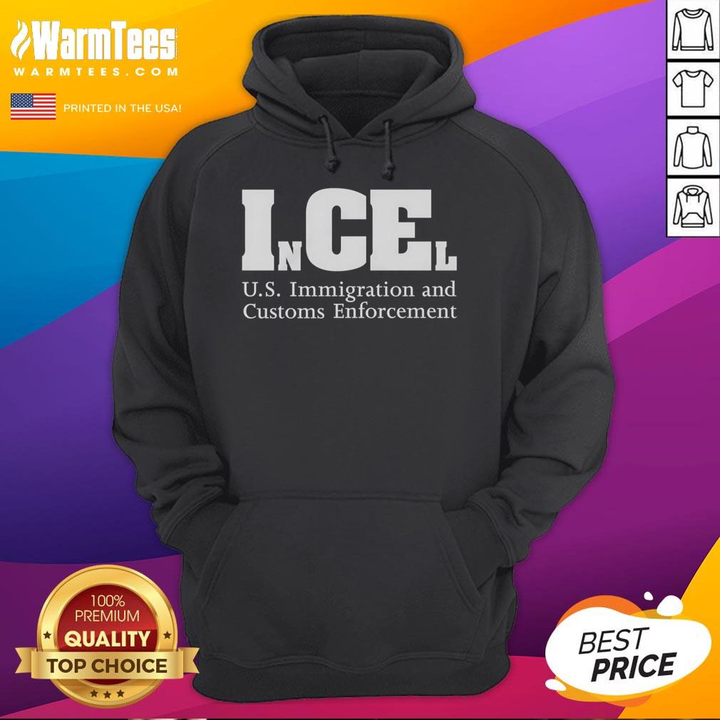 Official InCEl U.S. Immigration And Customs Enforcement T-Shirt - Image 2