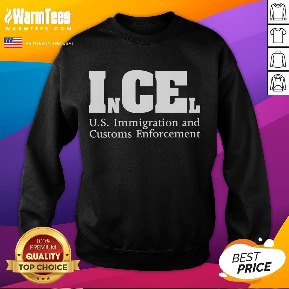 Official InCEl U.S. Immigration And Customs Enforcement T-Shirt - Image 5