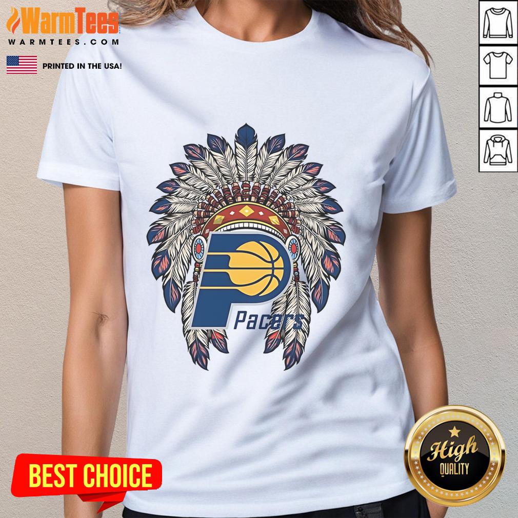 Official Indiana Pacers Native American Logo T-Shirt - Image 3