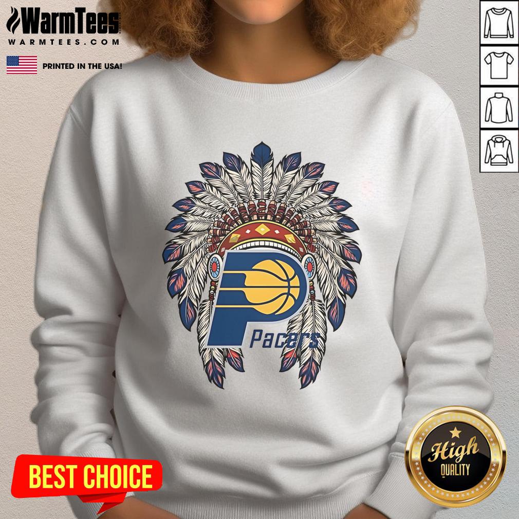 Official Indiana Pacers Native American Logo T-Shirt - Image 5