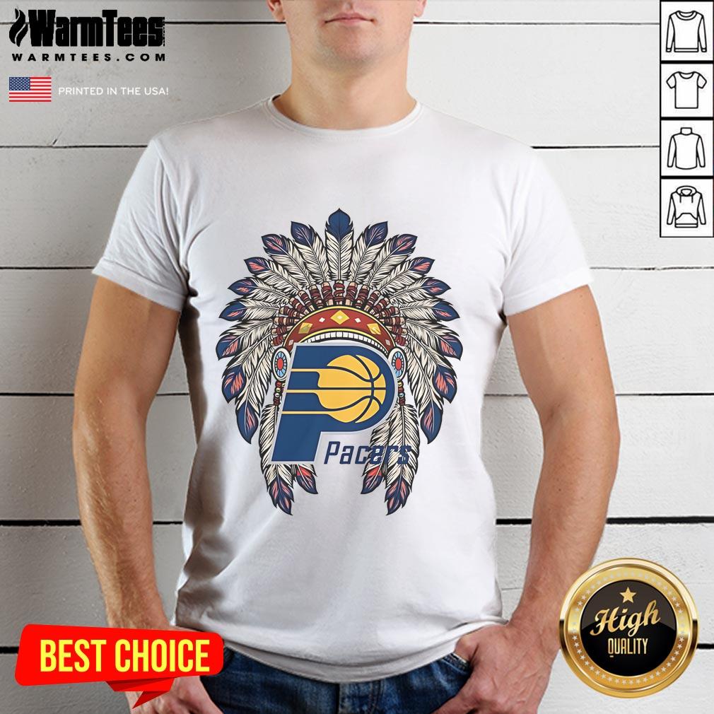 Official Indiana Pacers Native American Logo T-Shirt