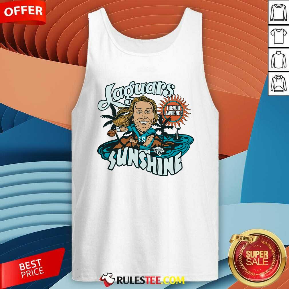 Official Jacksonville Jaguars Trevor Lawrence Sunshine T-Shirt - Image 3