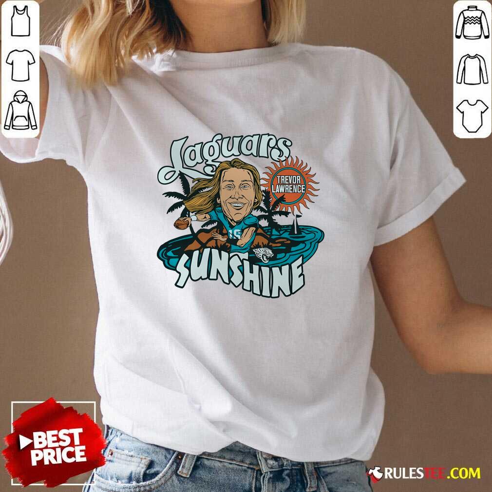 Official Jacksonville Jaguars Trevor Lawrence Sunshine T-Shirt - Image 2