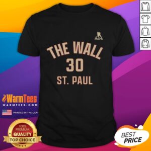 Official Jesper Wallstedt #30 Minnesota Wild The Wall Of St. Paul Name And Number T-Shirt