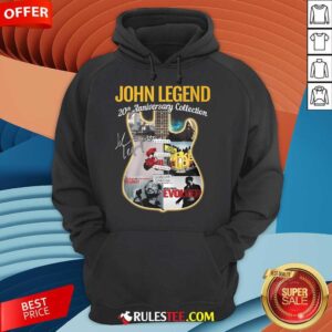 Alternative view of Official John Legend 20th Anniversary Collection Signature T-Shirt