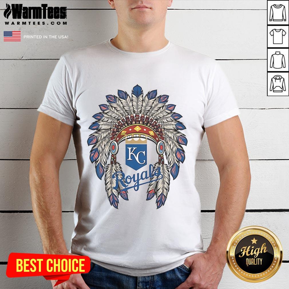 Official Kansas City Royals Native American Logo T-Shirt