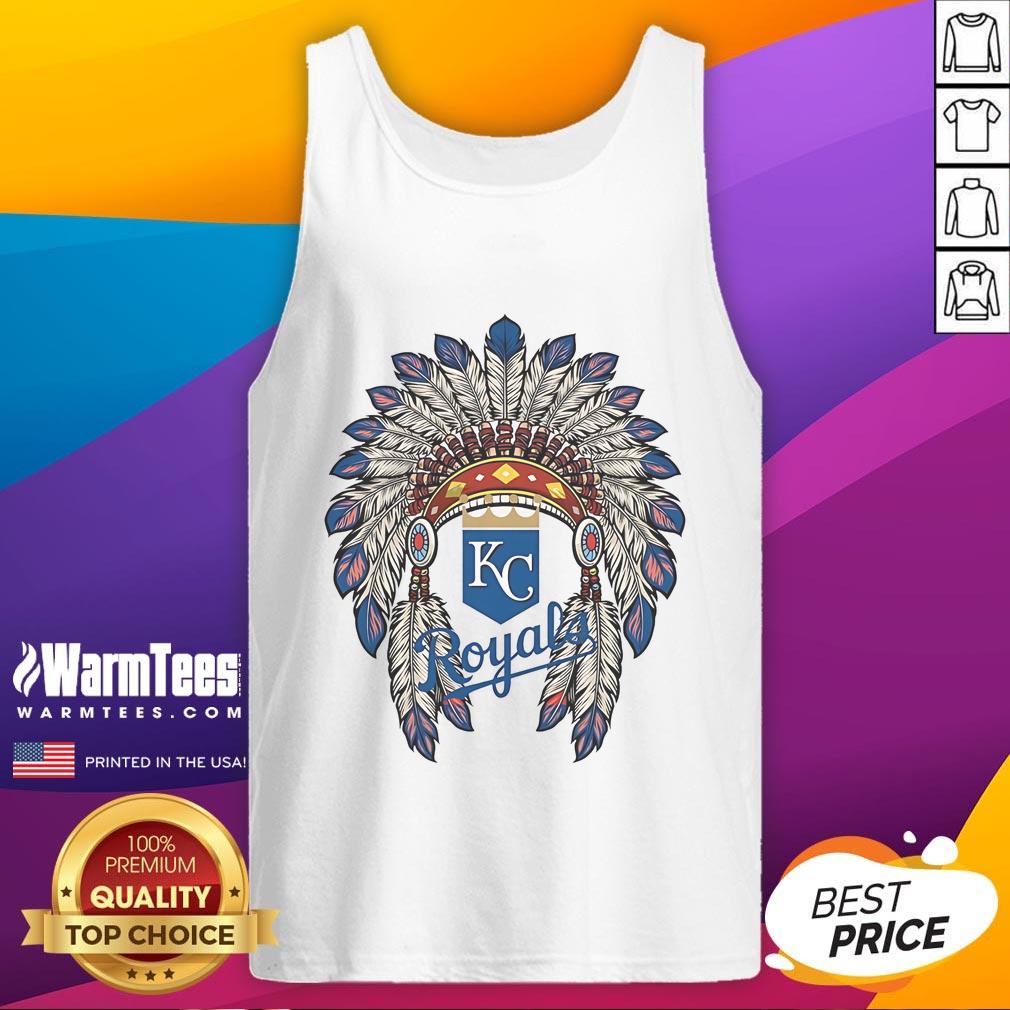 Official Kansas City Royals Native American Logo T-Shirt - Image 4