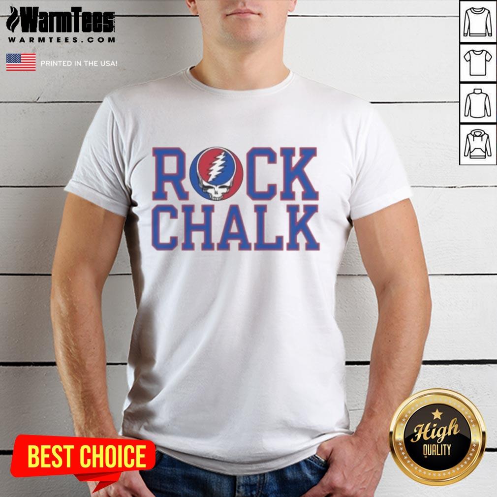 Official Kansas X Grateful Dead ROCK CHALK SYF T-Shirt