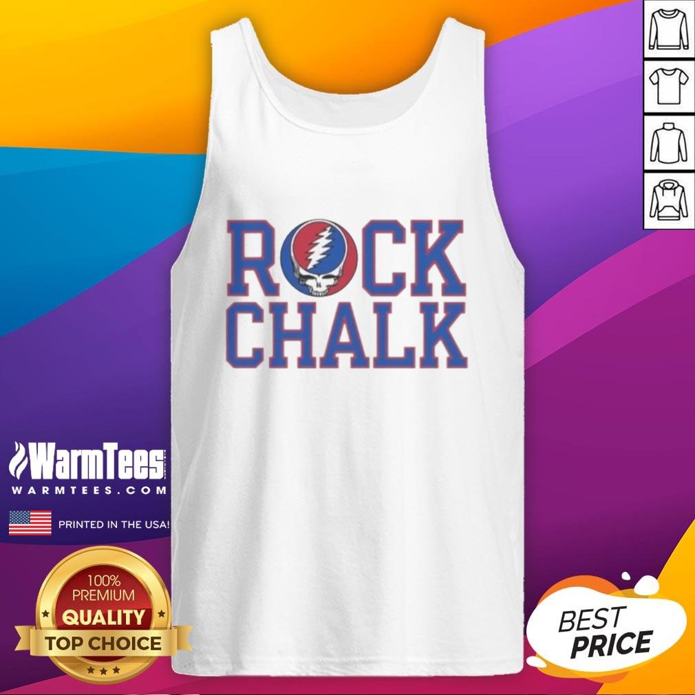 Official Kansas X Grateful Dead ROCK CHALK SYF T-Shirt - Image 4
