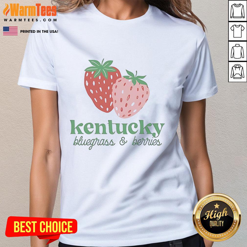 Official Kentucky The Berries And Bluegrass T-Shirt - Image 3