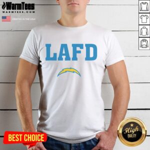 Official LAFD Los Angeles Chargers T-Shirt