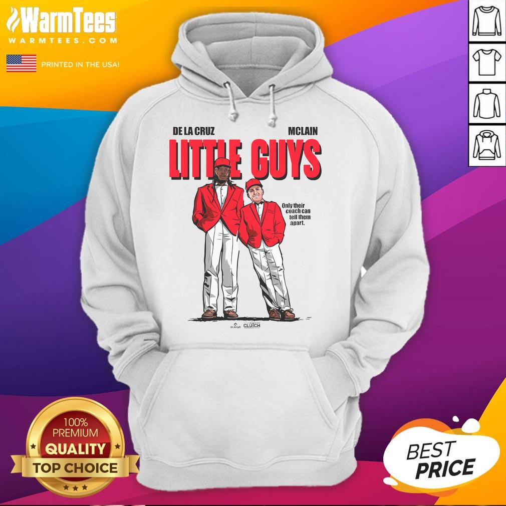 Official Little Guys Elly And Matt Cincinnati Baseball T-Shirt - Image 2