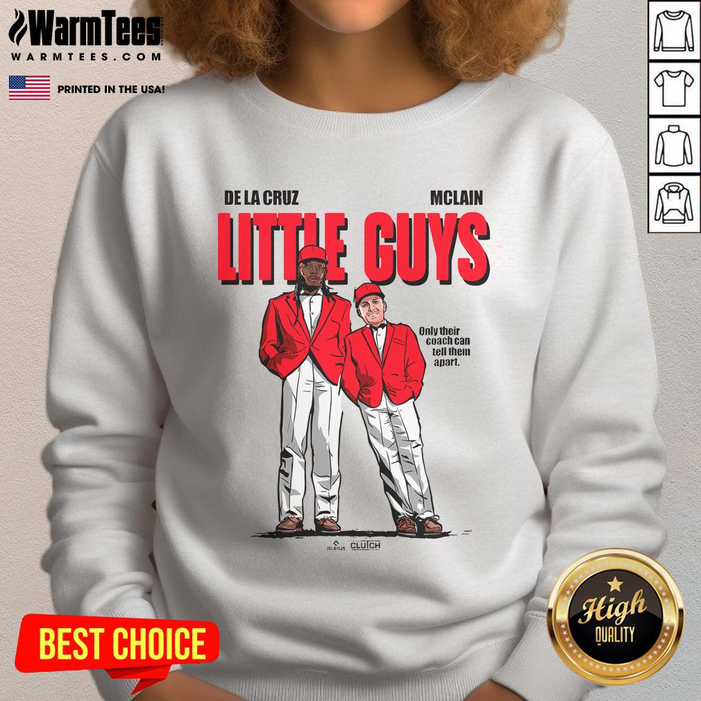 Official Little Guys Elly And Matt Cincinnati Baseball T-Shirt - Image 5