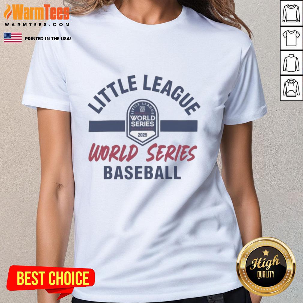 Official Little League 2025 World Series Baseball T-Shirt - Image 3