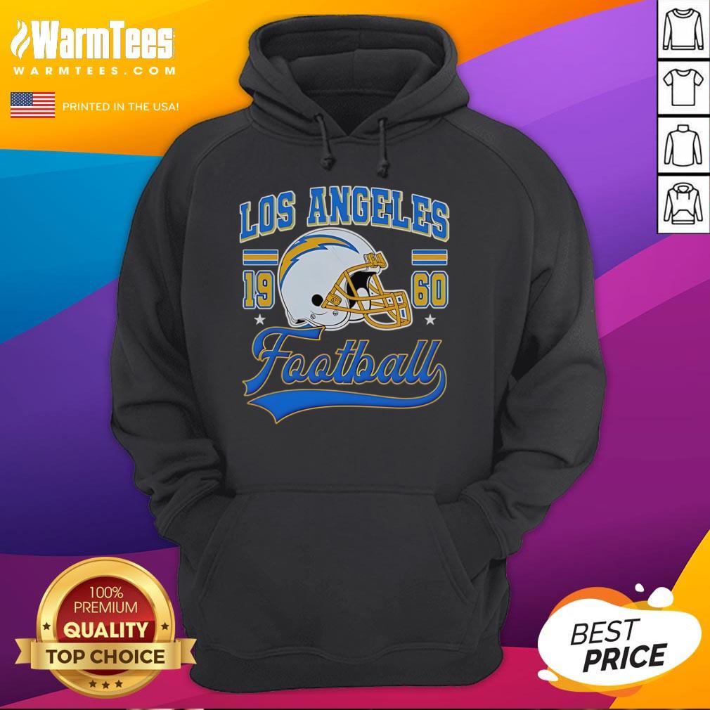 Official Los Angeles Football 1960 Helmet Vintage T-Shirt - Image 2