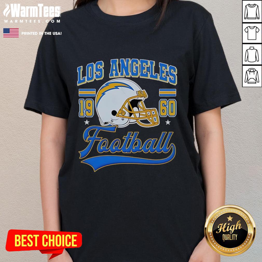 Official Los Angeles Football 1960 Helmet Vintage T-Shirt - Image 3