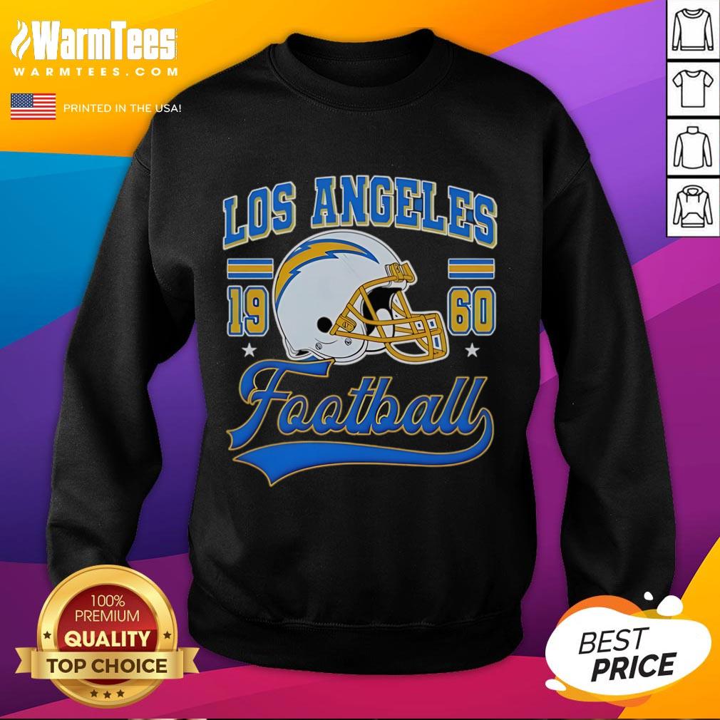 Official Los Angeles Football 1960 Helmet Vintage T-Shirt - Image 5