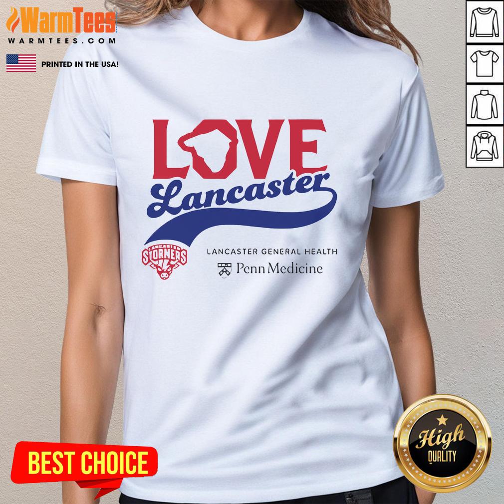 Official Love Lancaster Penn Medicine T-Shirt - Image 3