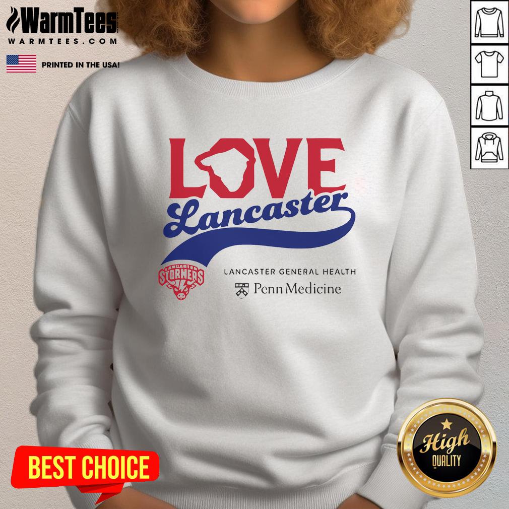 Official Love Lancaster Penn Medicine T-Shirt - Image 5