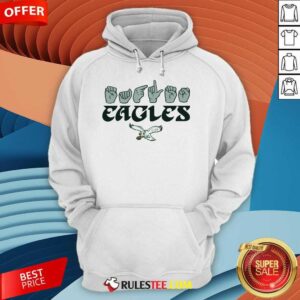 Alternative view of Official Love Sign X Eagles ASL T-Shirt