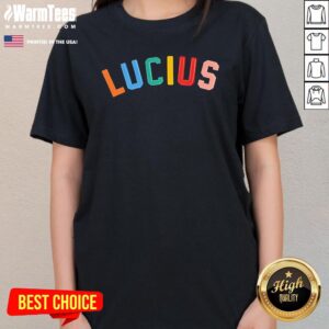 Alternative view of Official Lucius Logo T-Shirt
