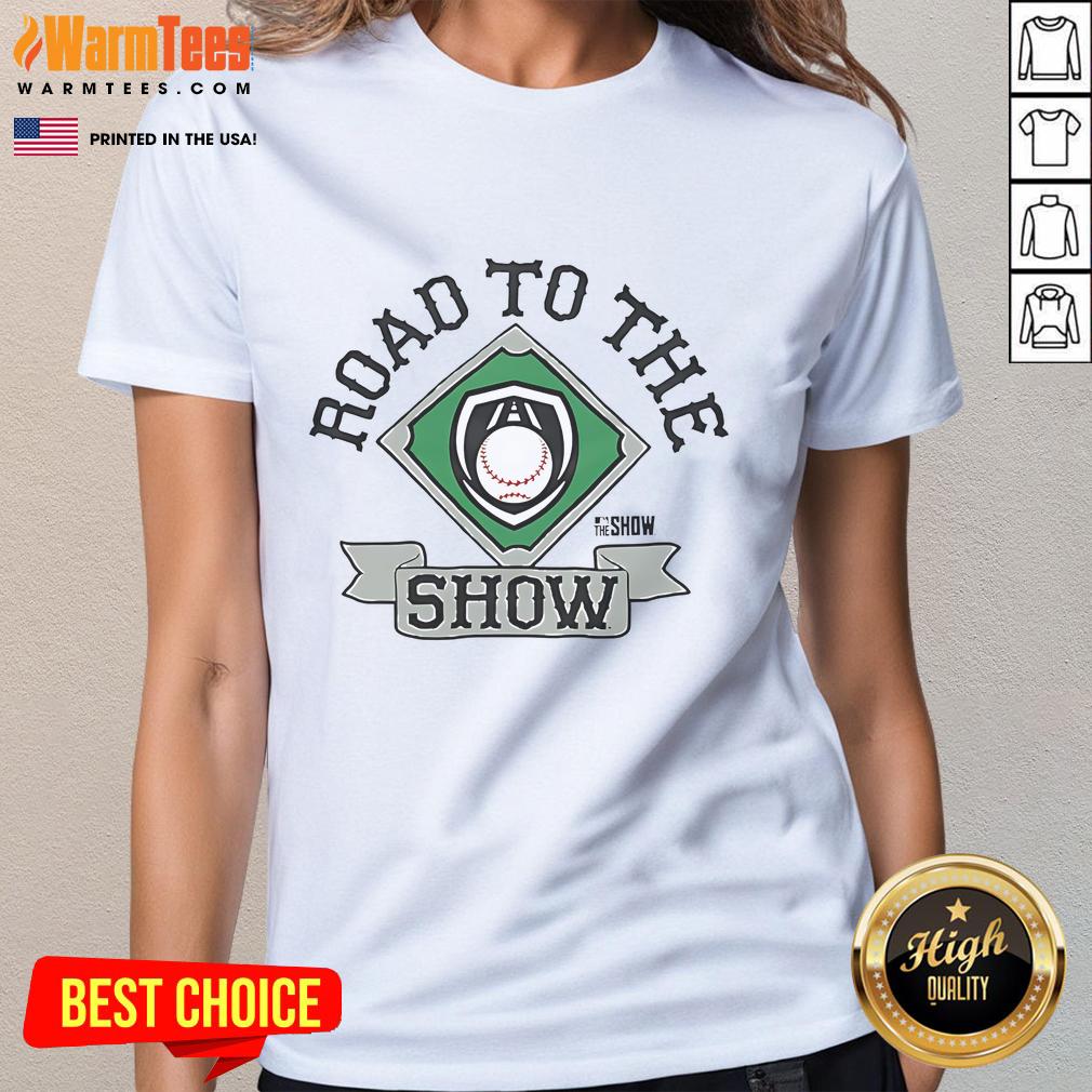 Official MLB The Show Road To The Show 2025 T-Shirt - Image 3