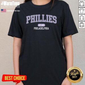 Alternative view of Official MLB Varsity Phillies Philadelphia T-Shirt
