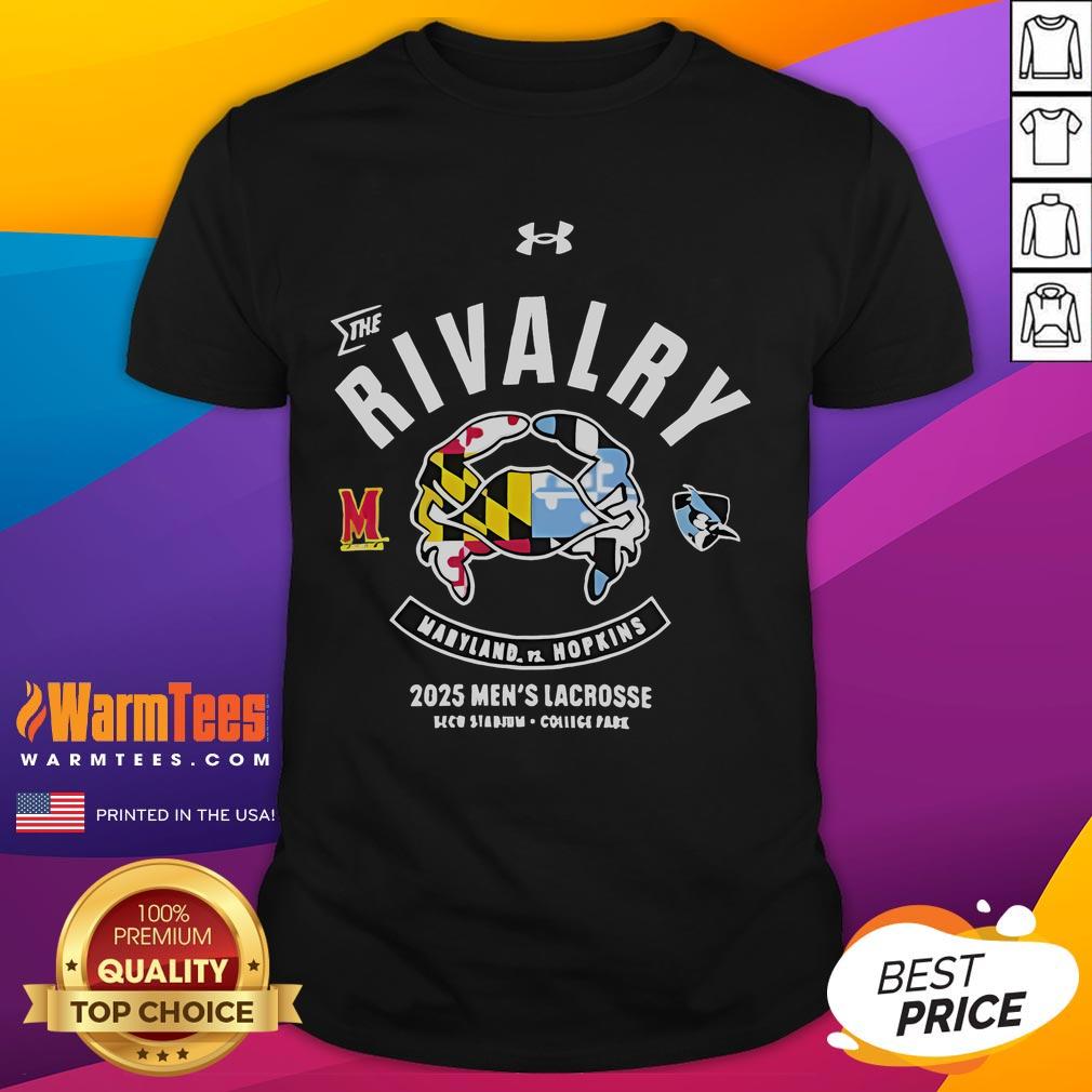 Official Maryland Terrapins Vs Johns Hopkins Blue Jays 2025 The Rivalry Performance T-Shirt