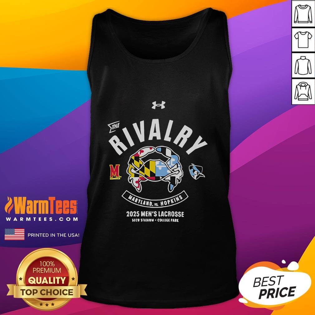 Official Maryland Terrapins Vs Johns Hopkins Blue Jays 2025 The Rivalry Performance T-Shirt - Image 4