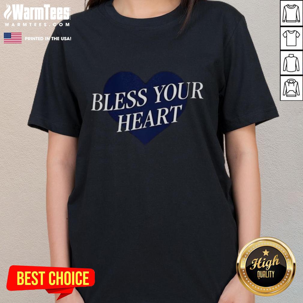 Official Megan Moroney Bless Your Heart Baby Doll T-Shirt - Image 3