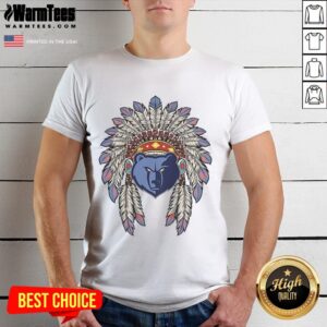 Official Memphis Grizzlies Native American Logo T-Shirt