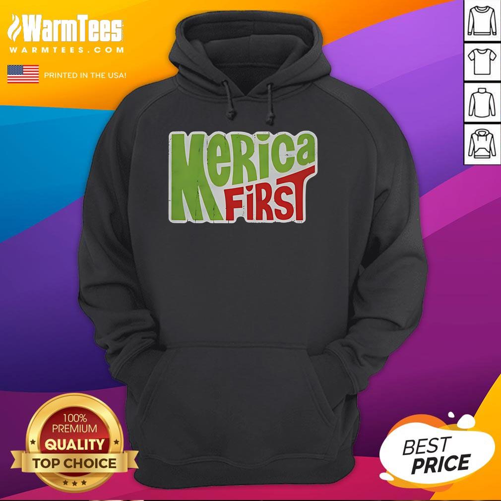 Official Merica First Logo T-Shirt - Image 2