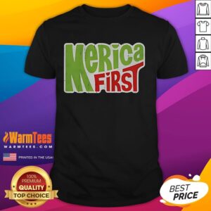 Official Merica First Logo T-Shirt