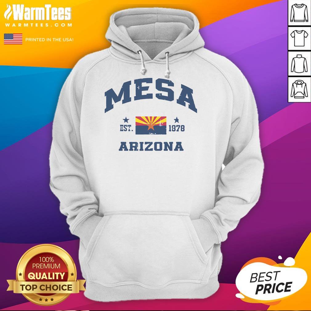 Official Mesa Arizona Az Vintage State Est 1878 T-Shirt - Image 2