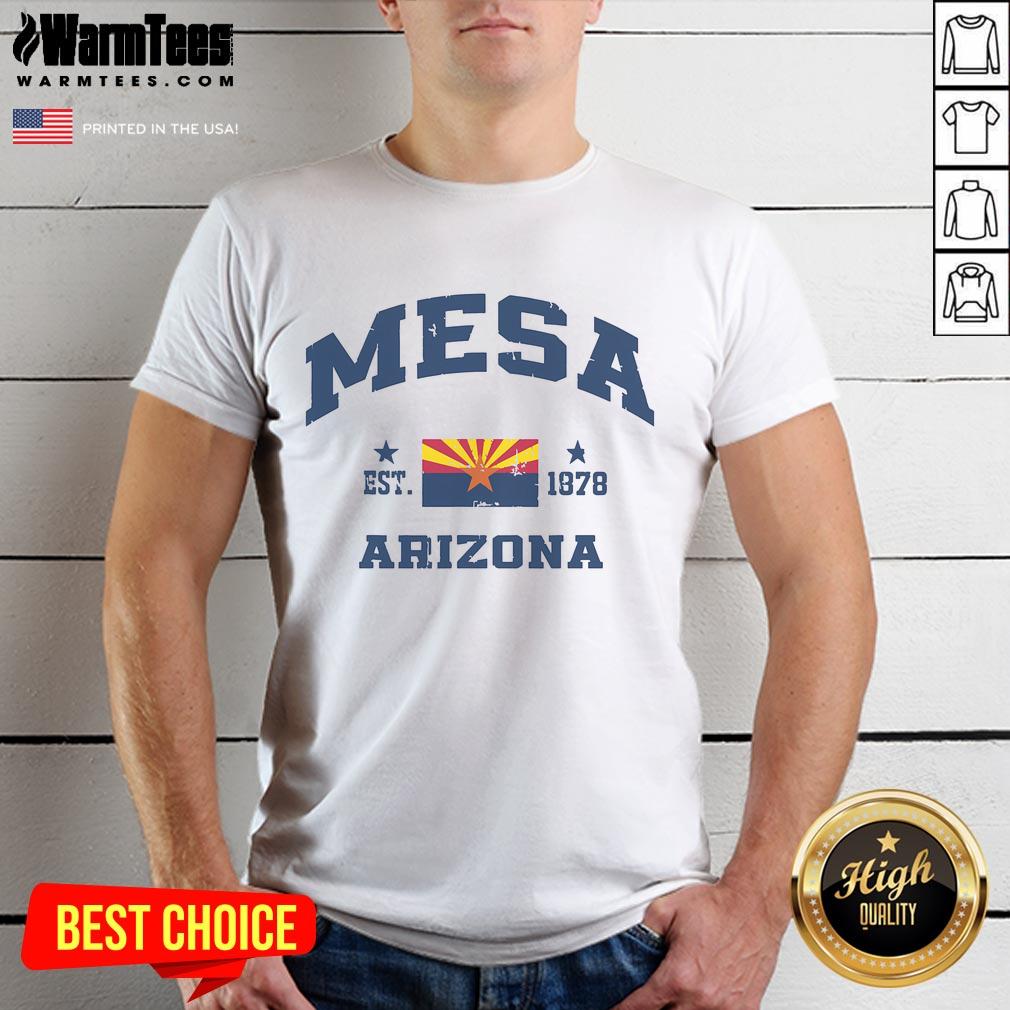 Official Mesa Arizona Az Vintage State Est 1878 T-Shirt