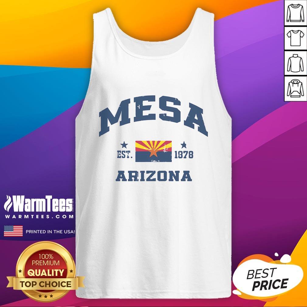 Official Mesa Arizona Az Vintage State Est 1878 T-Shirt - Image 4