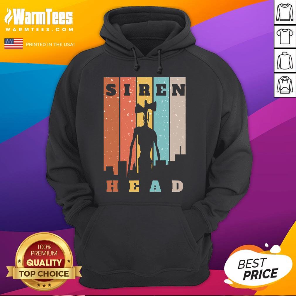 Official Monster Sirens Heads Over City Horror T-Shirt - Image 3