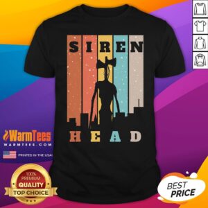 Official Monster Sirens Heads Over City Horror T-Shirt