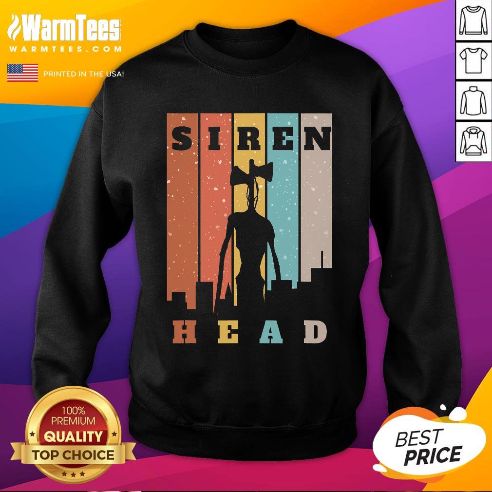 Official Monster Sirens Heads Over City Horror T-Shirt - Image 4