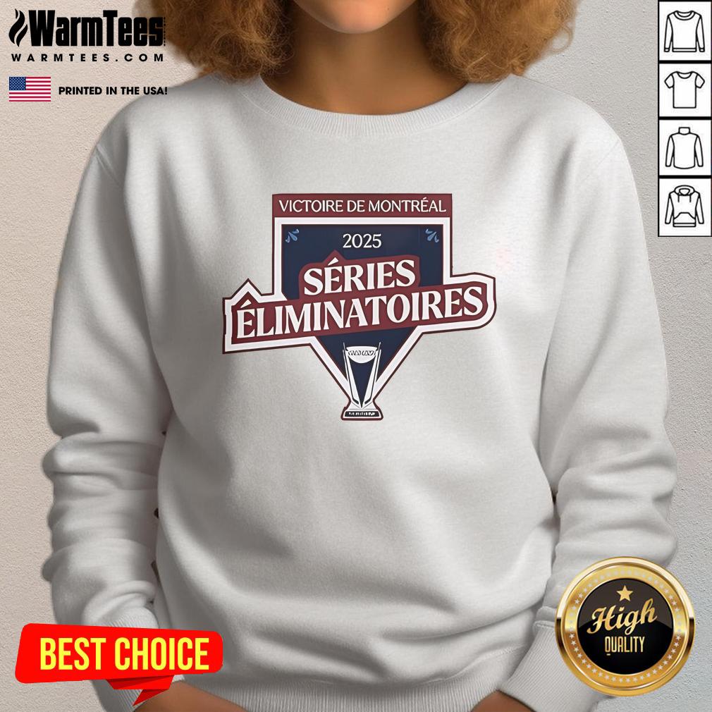 Official Montreal Victoire 2025 Series Eliminatoires T-Shirt - Image 5