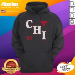 Alternative view of Official NBA Chicago Bulls Angled Logo T-Shirt
