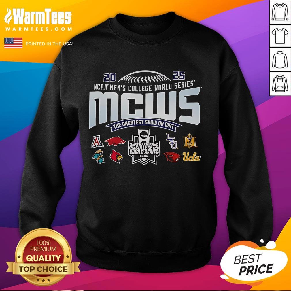 Official NCAA Men's College World Series MCWS 2025 T-Shirt - Image 5