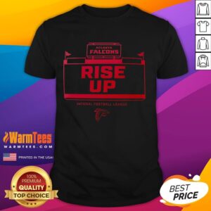 Official NFL Atlanta Falcons Rise Up T-Shirt