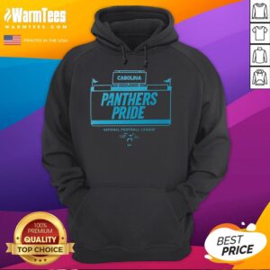 Alternative view of Official NFL Carolina Panthers Pride T-Shirt