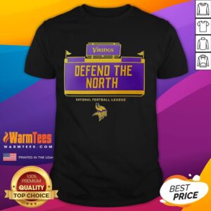 Official NFL Minnesota Vikings Defend The North T-Shirt